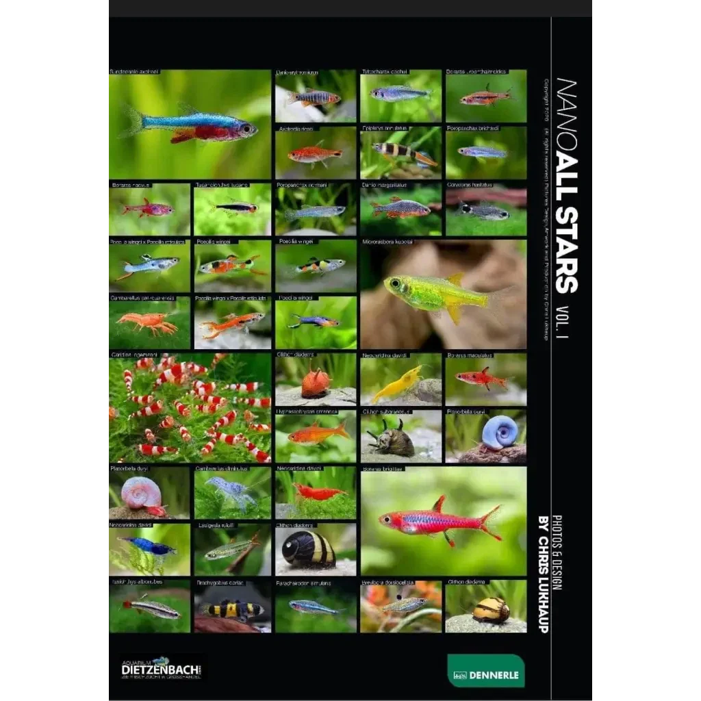 Nano aquarium creatures poster.