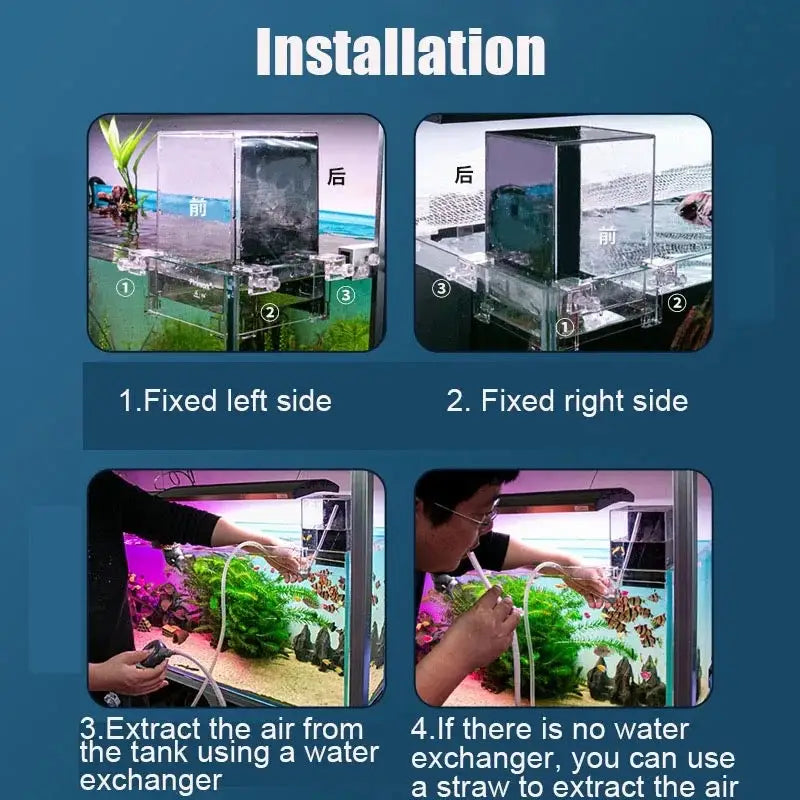 Negative Pressure Fish Tank