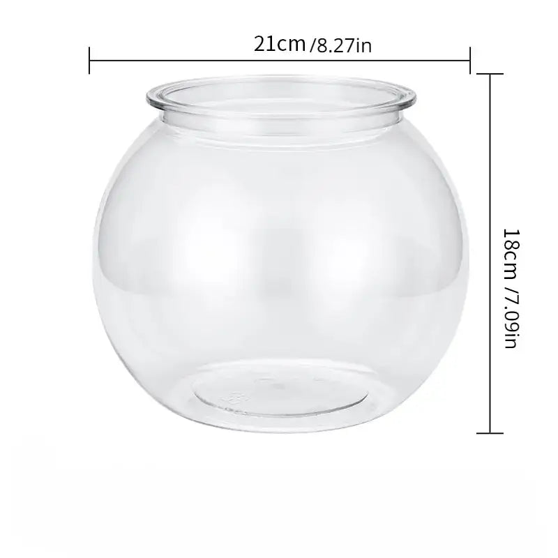 New 21cm Fish Bowl Unbreakable