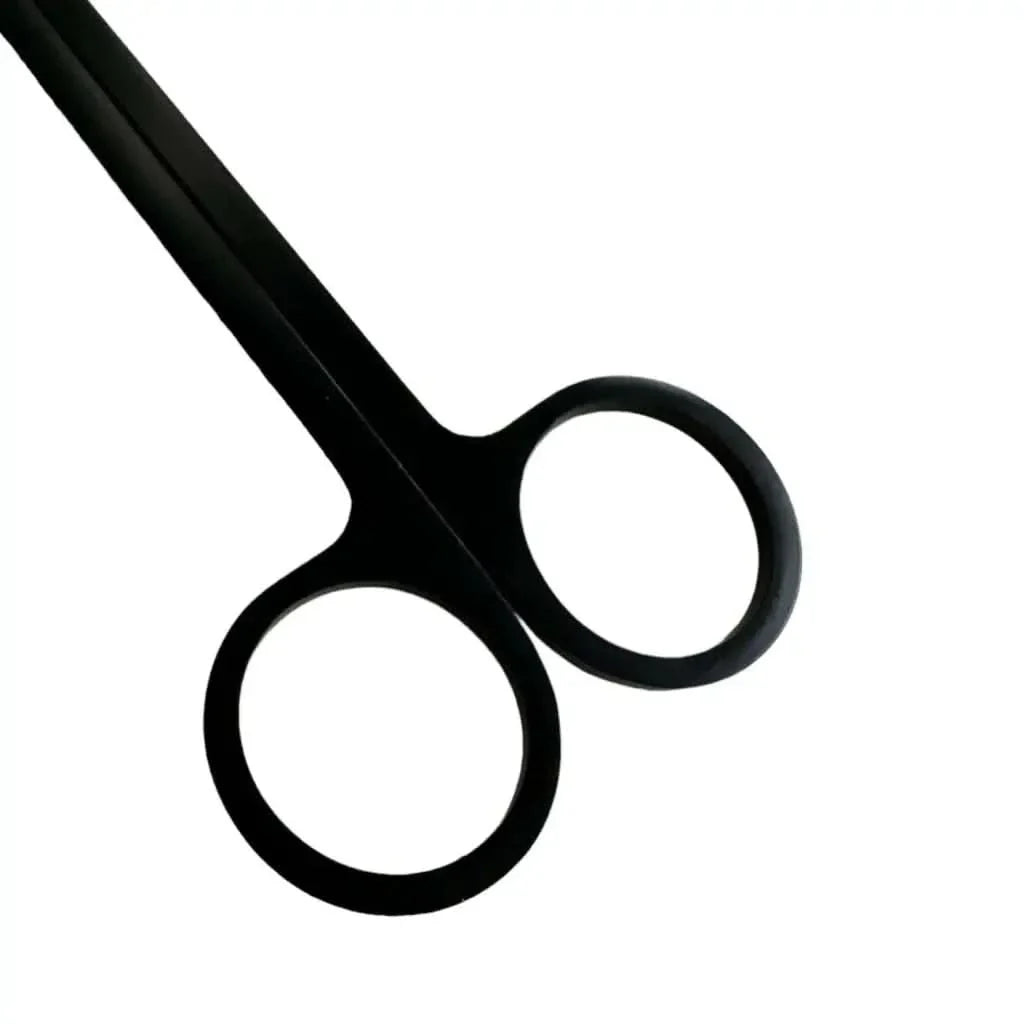 Black metal scissors.