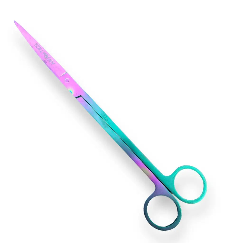 New Abquatics Curved Scissor 25CM RAINBOW