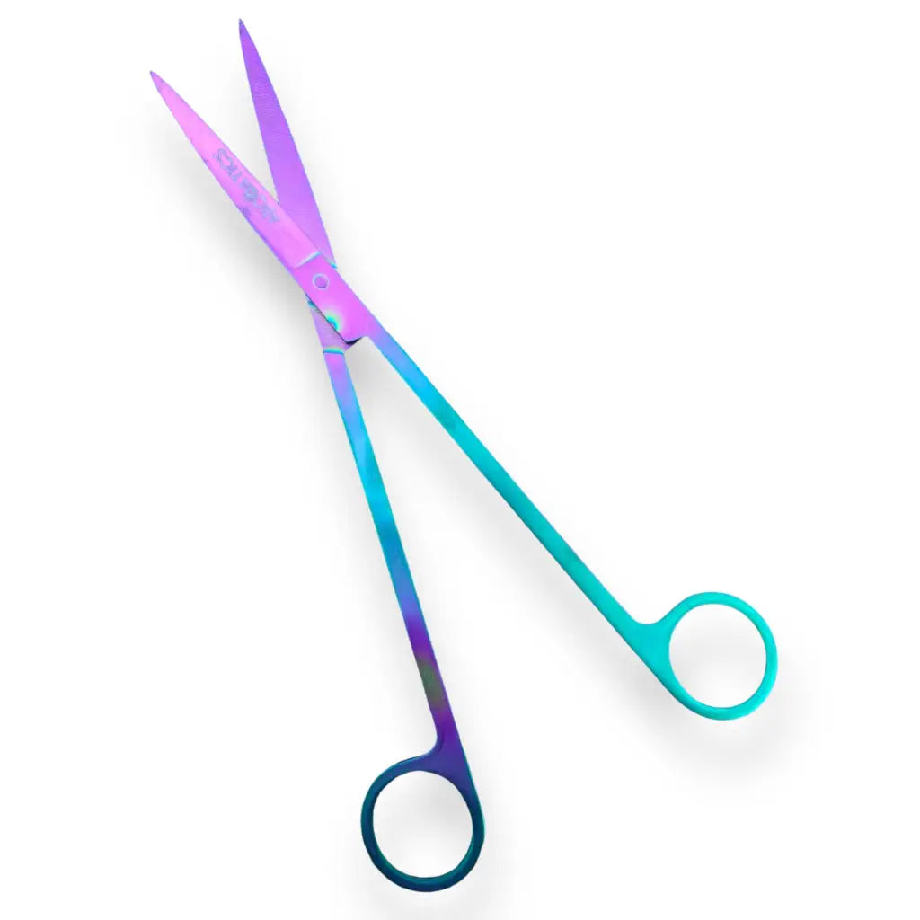 New Abquatics Curved Scissor 25CM RAINBOW