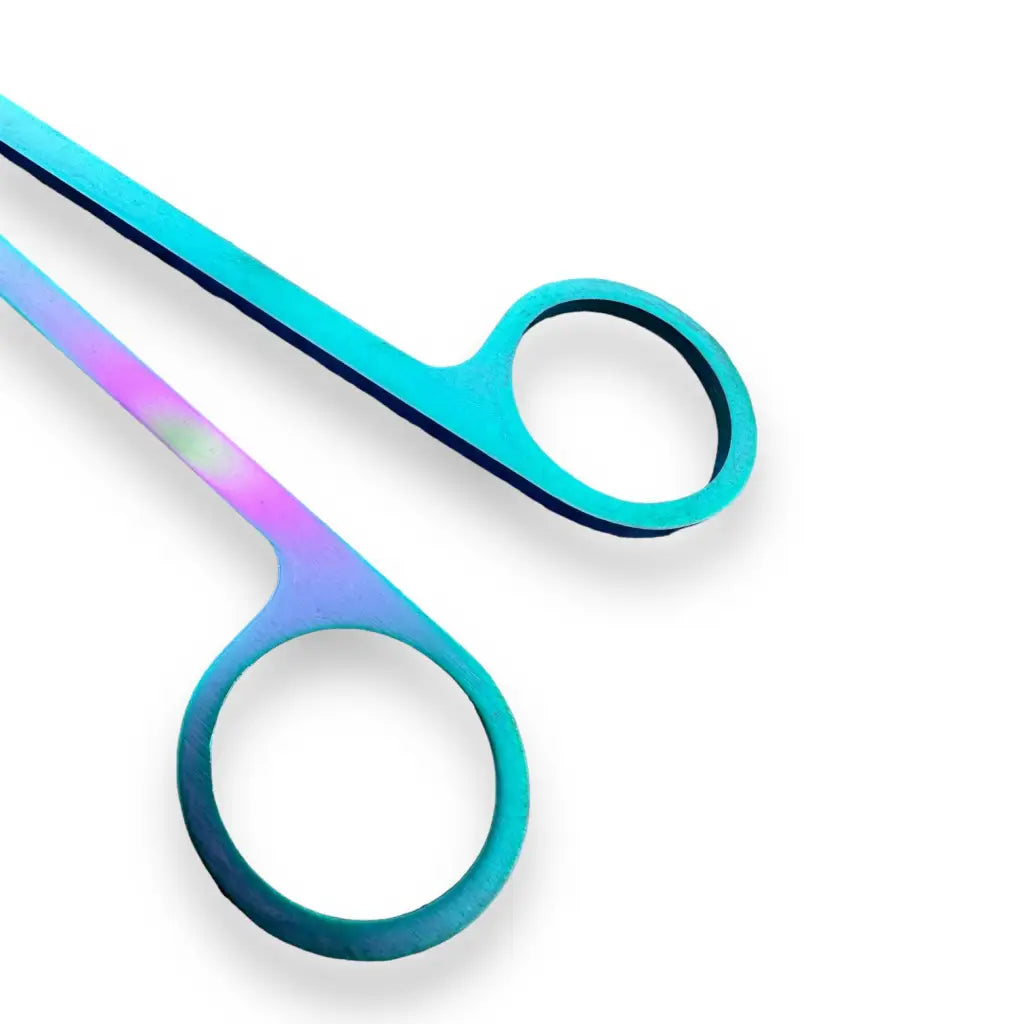 New Abquatics Curved Scissor 25CM RAINBOW