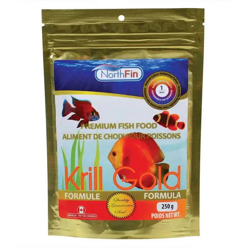 Bag of fish food.