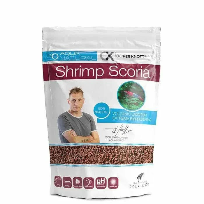 Bag of shrimp scoria.