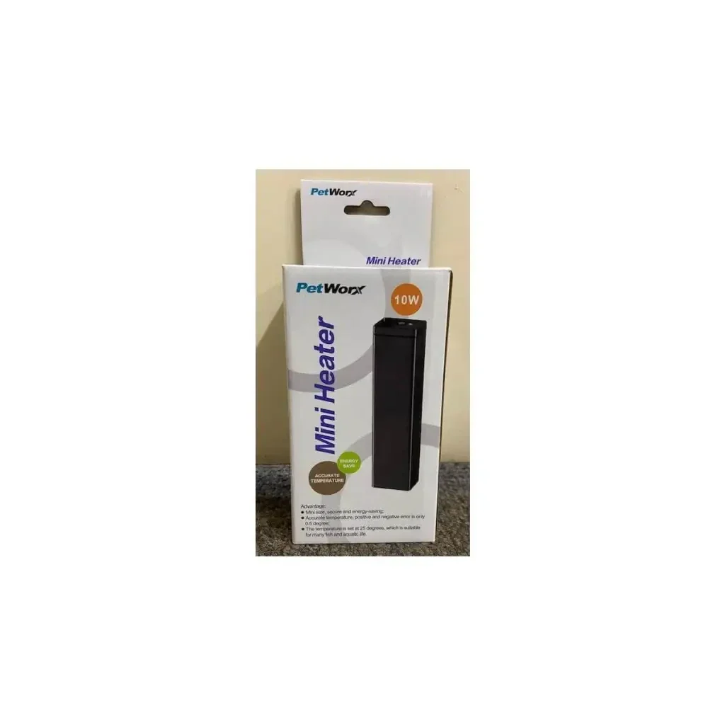PetWorx mini heater in packaging.