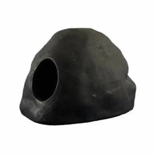 Black rock-like reptile hide.