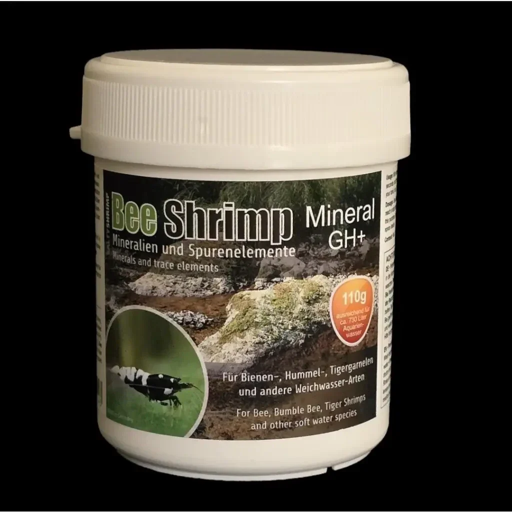 Bee Shrimp Mineral GH+ supplement.