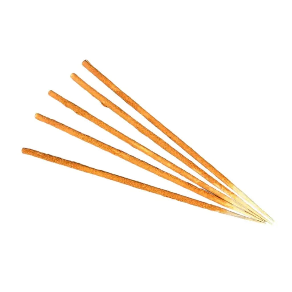Bundle of incense sticks.