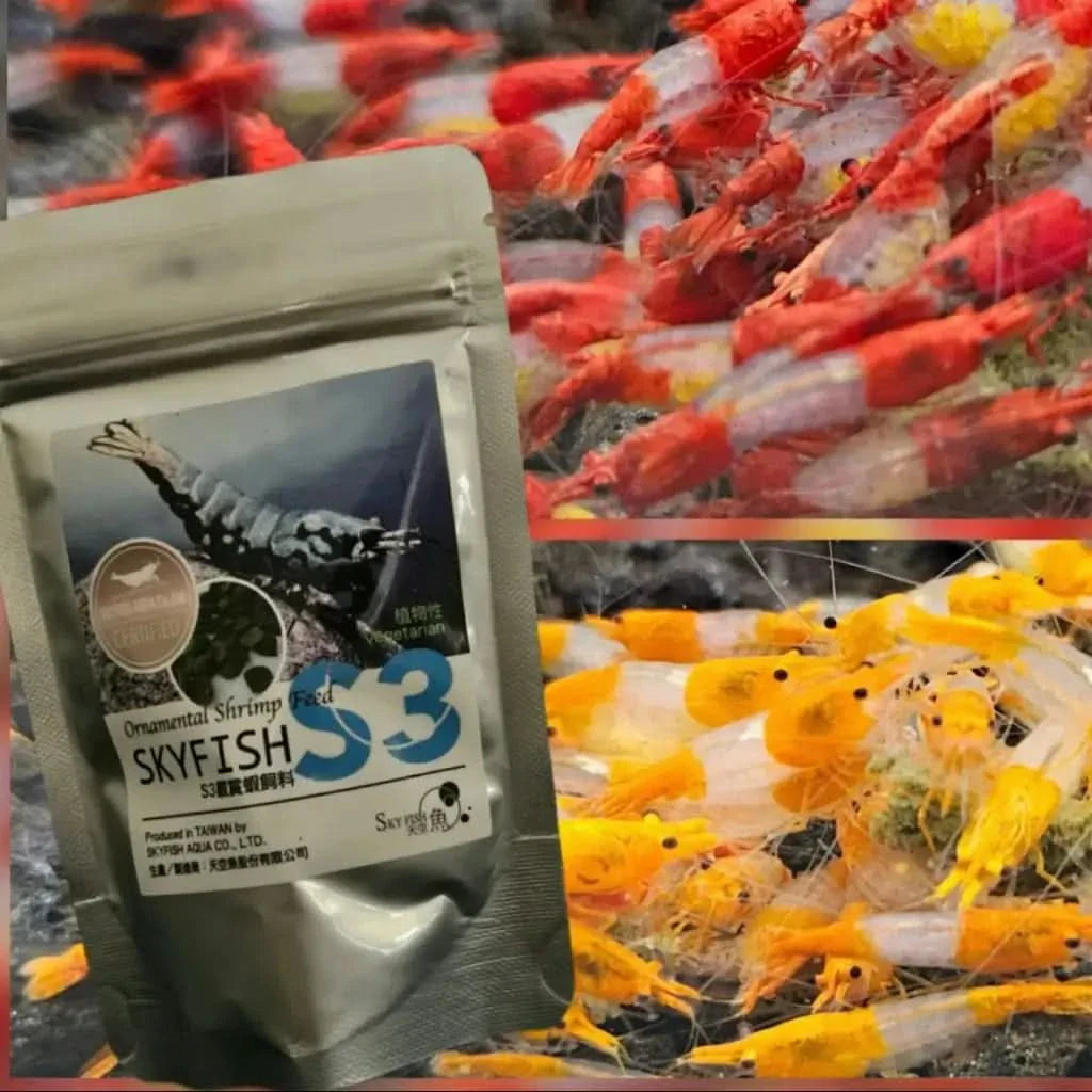 Shrimp food package.