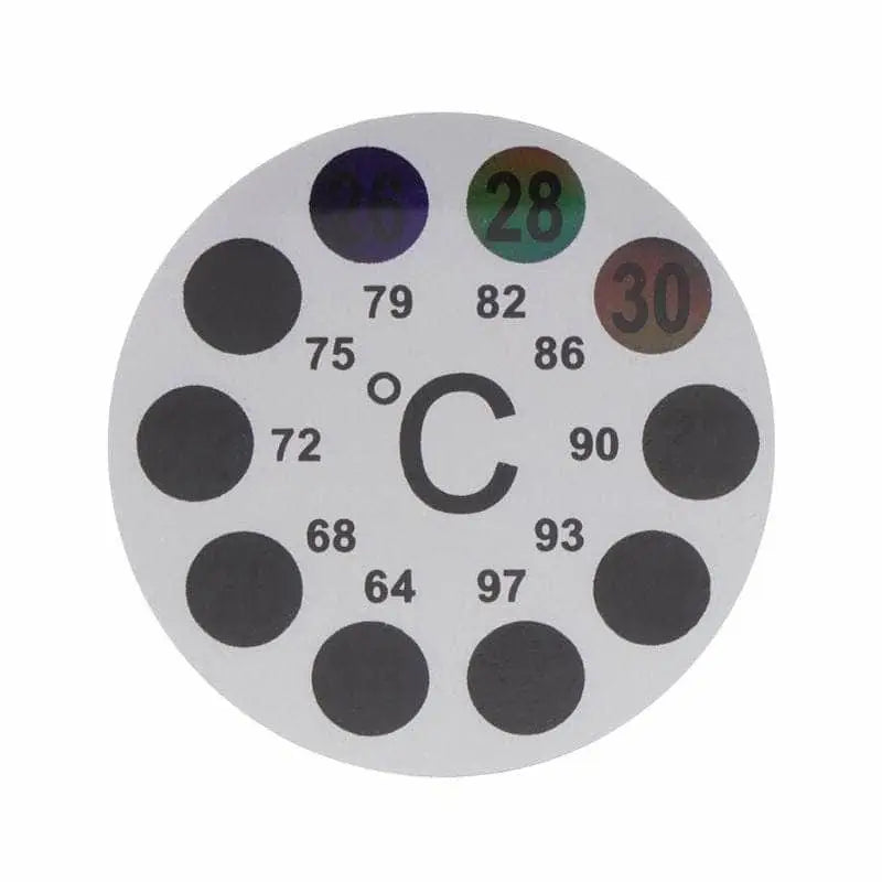 Thermometer Sticker ROUND