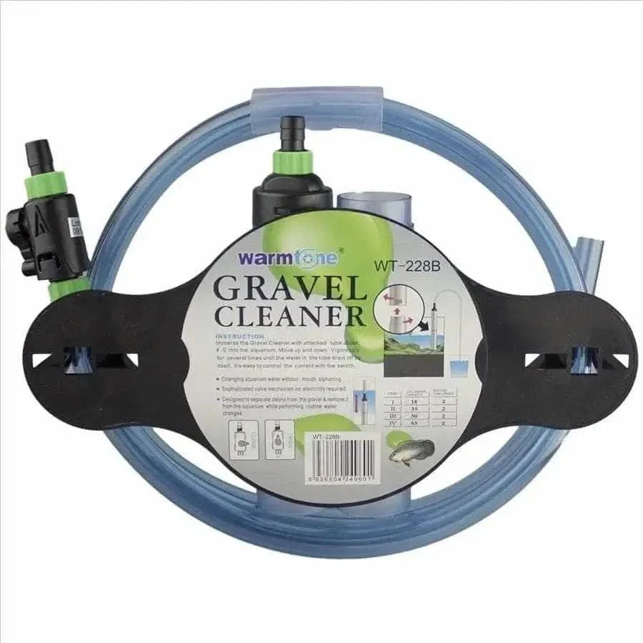 Aquarium gravel cleaner kit.