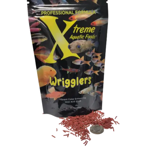 Bag of fish food.