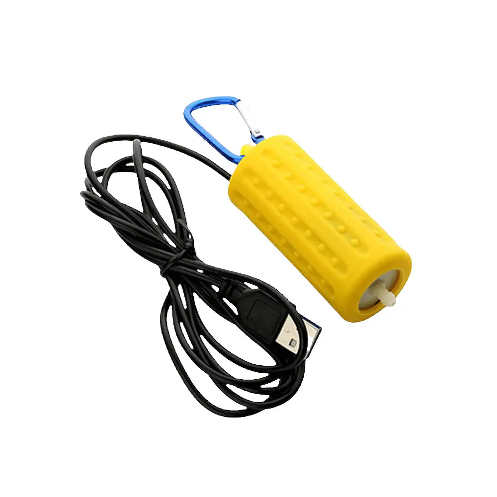 Yellow Air Pump Portable Mini USB