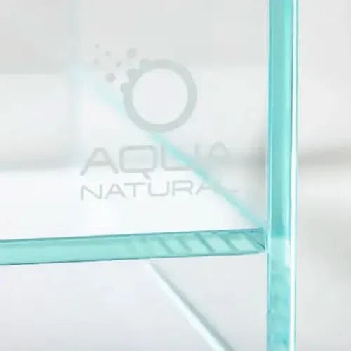 Glass aquarium tank.