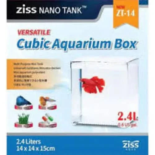 Small cubic aquarium box.