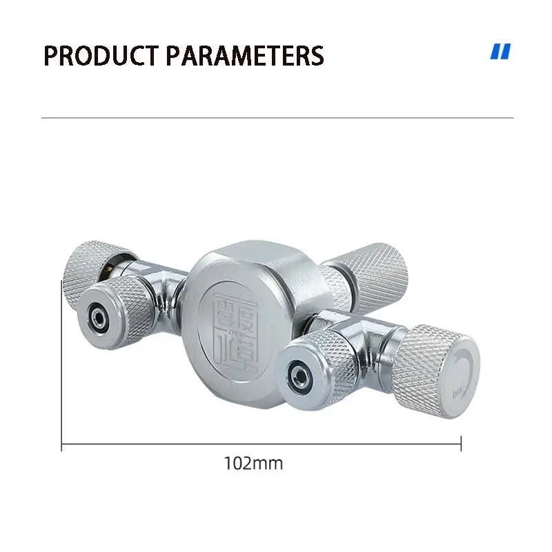 ZNDR Co2 Splitter Distributor Manifold - 2 Way