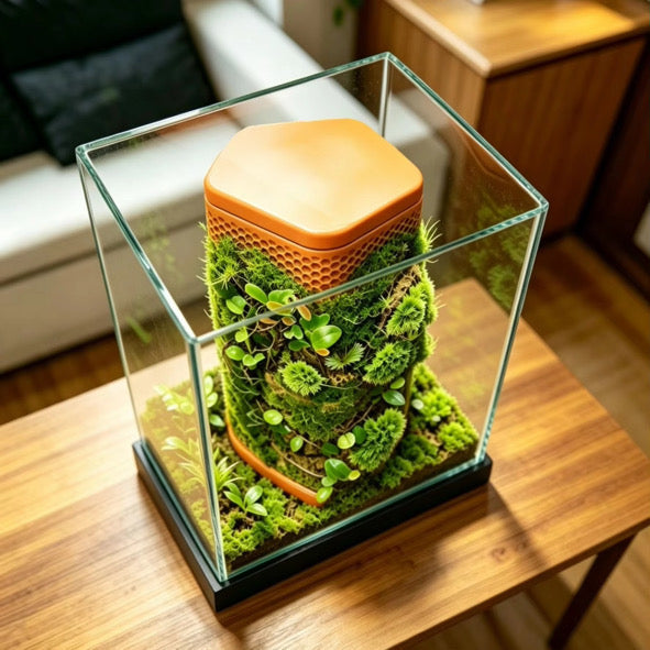 Self-Watering Terracotta Ceramic Planter