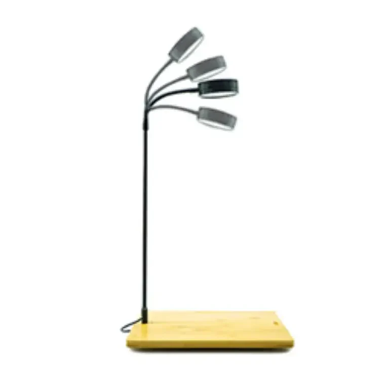 3W Desktop Usb Light with Wooden Base For Aquarium / Fish