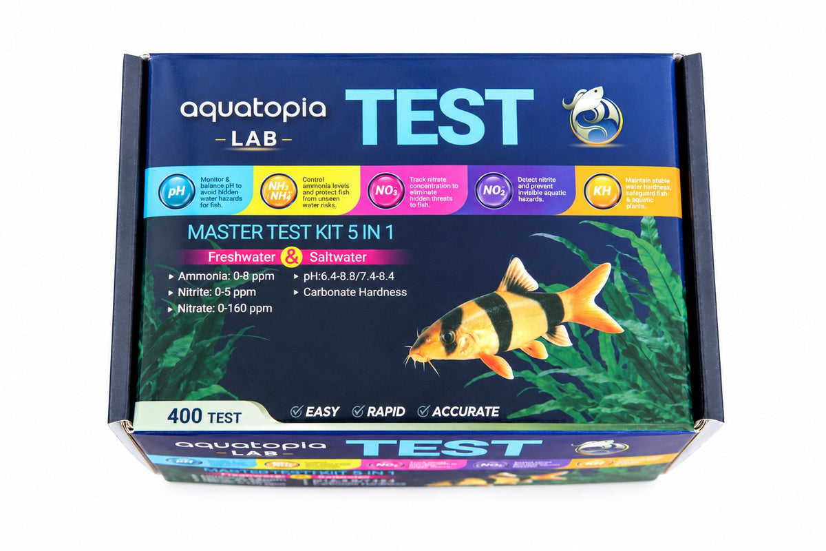 Aquatopia Lab Master Aquarium Test Kit 5 in 1