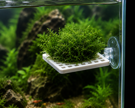 Square Plant Moss Ledge 4cm ( WHITE ) - PACK OF 10 BULK