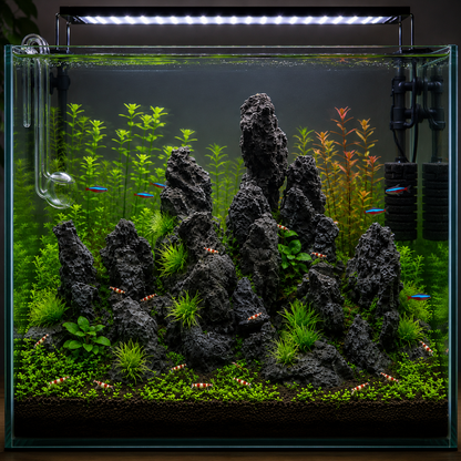 Aquarium Mountain Decor 42cm ABQ-D103