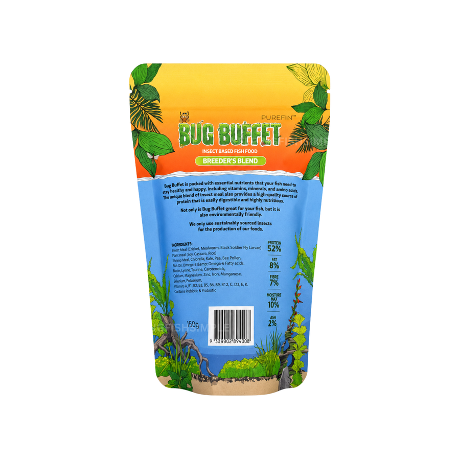 PureFin Bug Buffet - Insect Fish Food L(FL8)