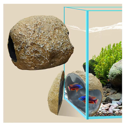 Detachable Aquarium Fish Breeding Cave