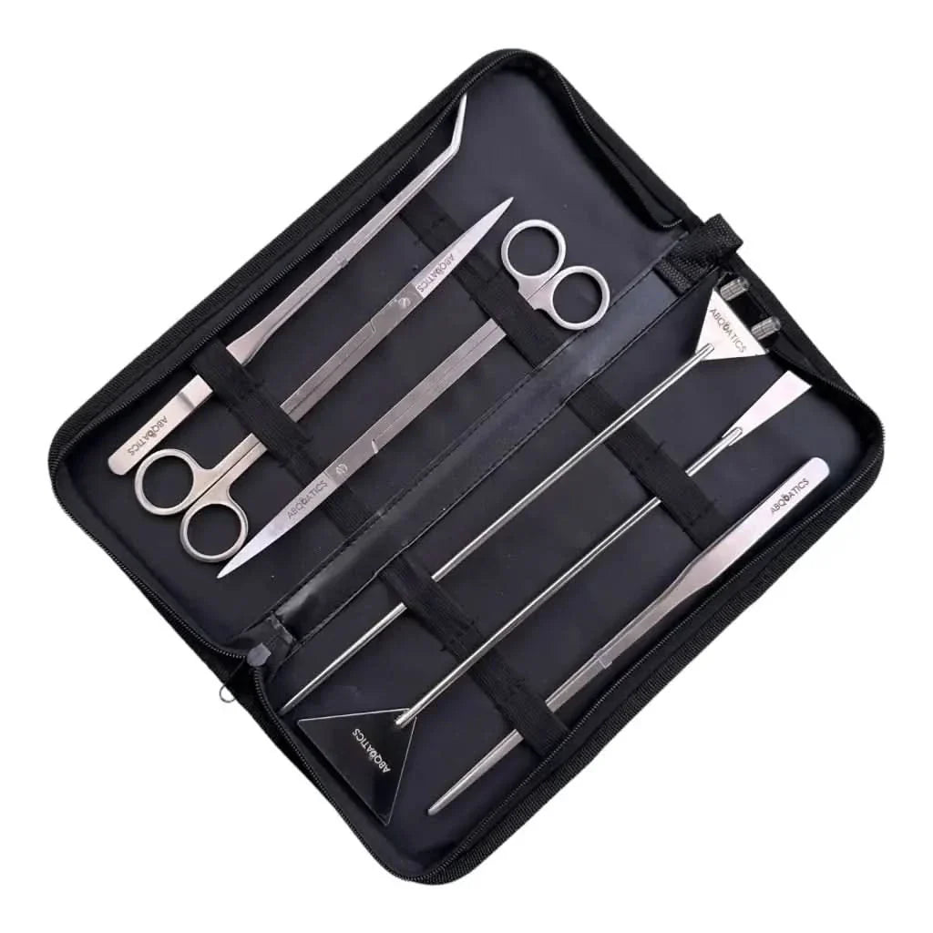 Aquascaping tool kit.