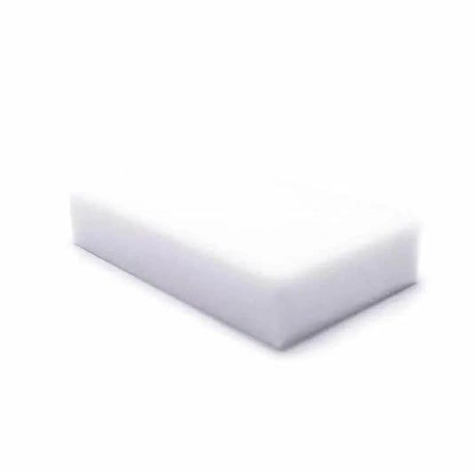 White rectangular sponge.