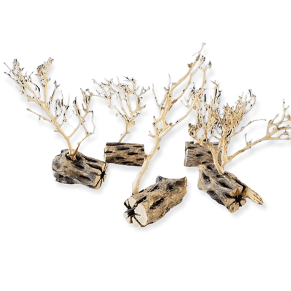 Aquarium driftwood decorations.