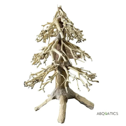 Artificial driftwood tree.
