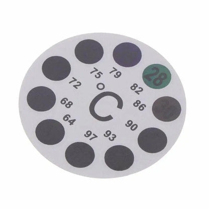 Thermometer Sticker ROUND