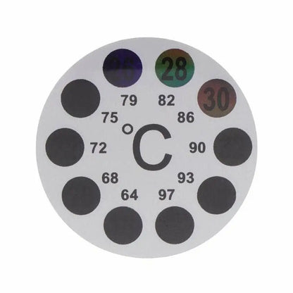 Thermometer Sticker ROUND