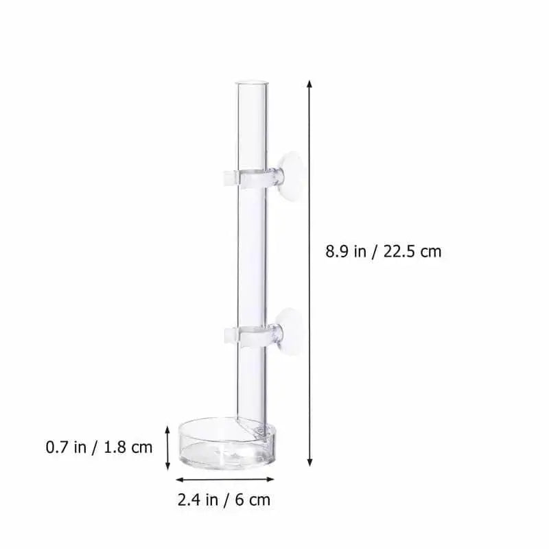 Shrimp Feeding Tube 22cm + Feeding Dish