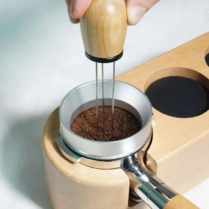 Coffee distribution tool.