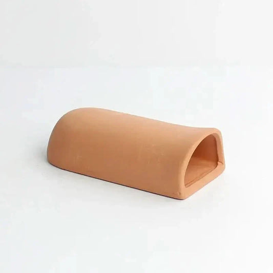 Terracotta aquarium cave.