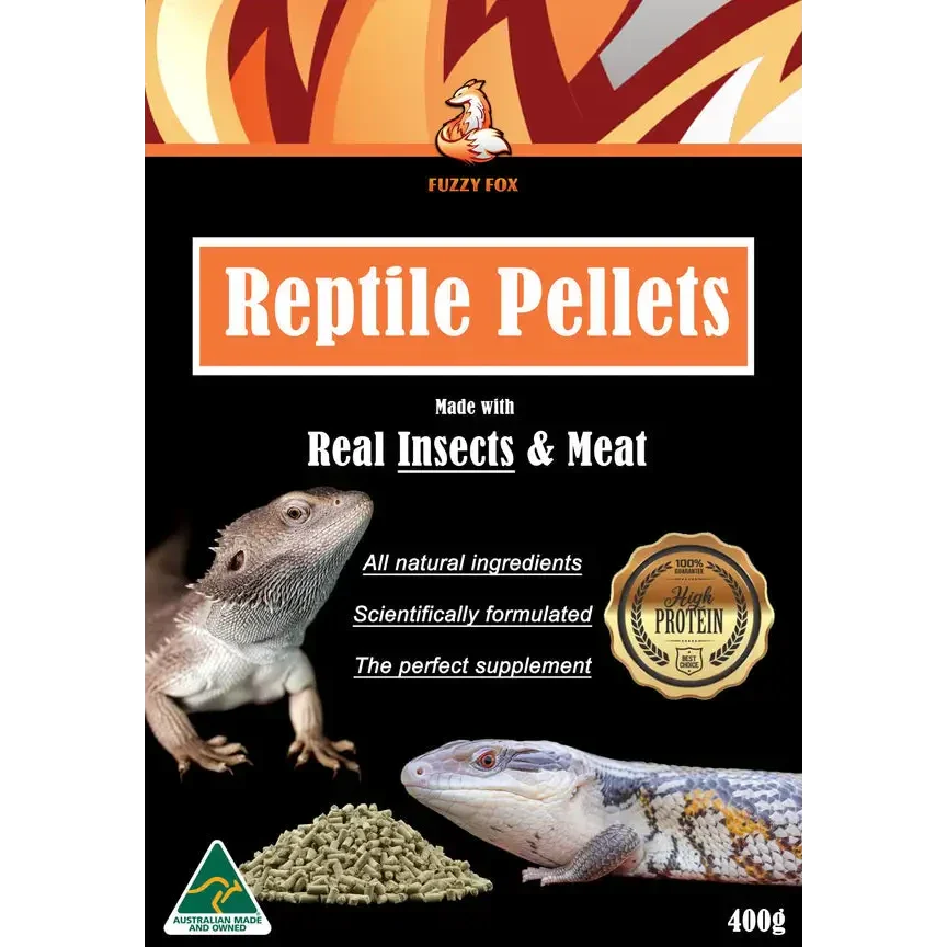 Reptile food packaging.