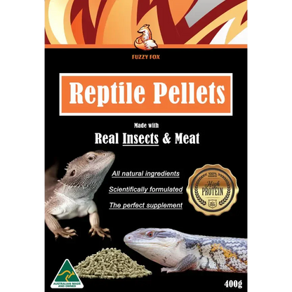 Reptile food packaging.