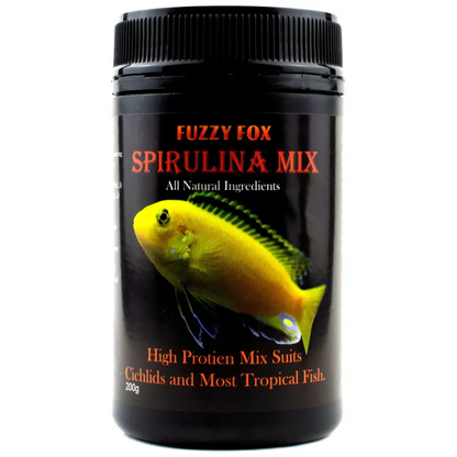 Fuzzy Fox Spirulina Gel Pre-Mix (Fish) - 200g
