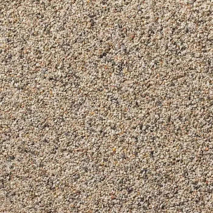 Tan and beige gravel.