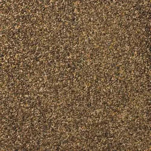 Coarse, dark brown granular texture.