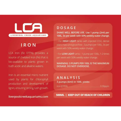 LCA Iron (DTPA) - 500ML