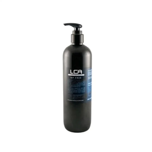 Black pump bottle.