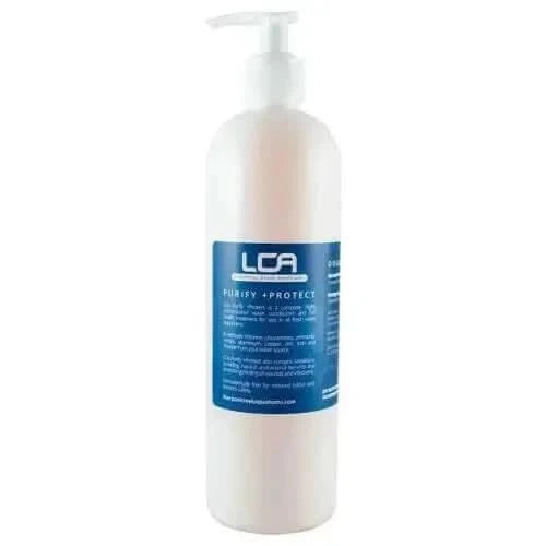 White pump bottle.