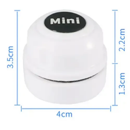 White magnetic aquarium cleaner.