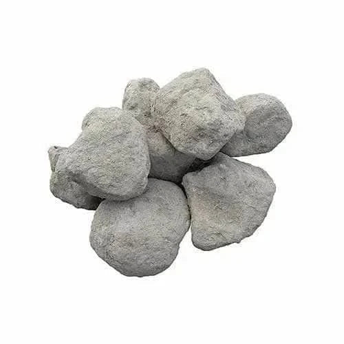 Pile of gray rocks.
