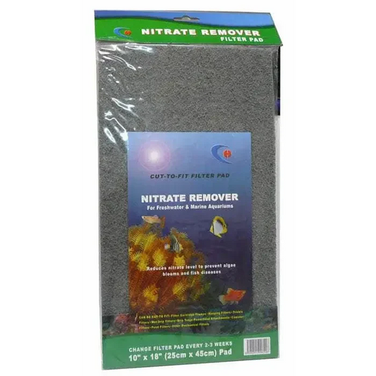 Aquarium nitrate remover filter pad.