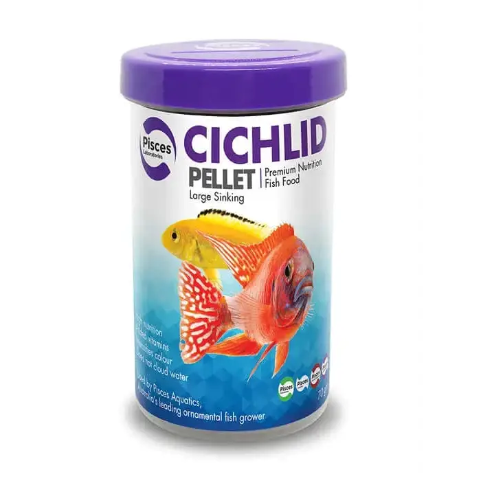 Pisces Aquatics Cichlid Pellet Large 70g