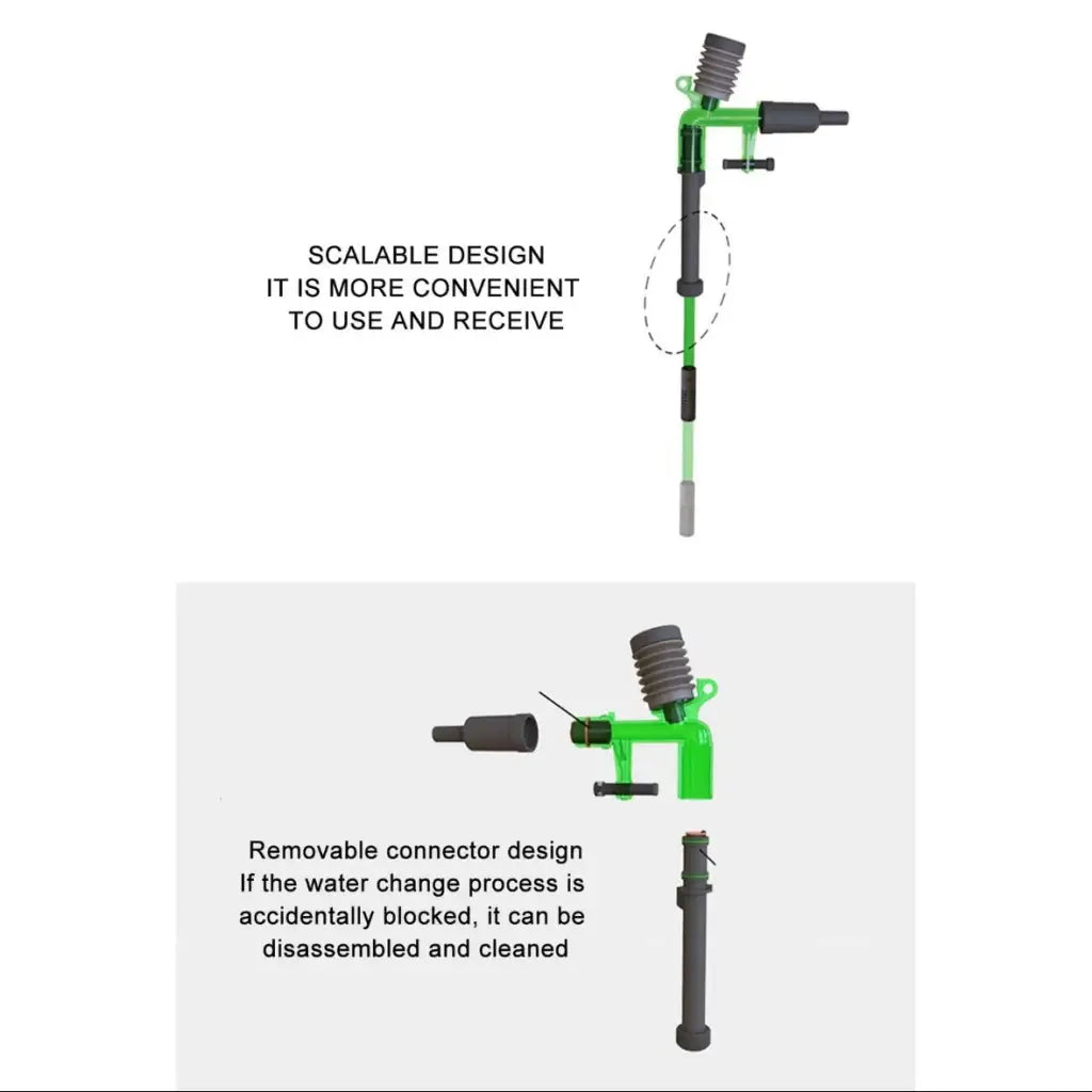 Qanvee Water Siphon & Cleaner (S-300)